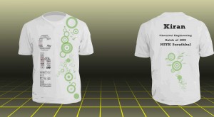 Chemical dept branch tshirt design
