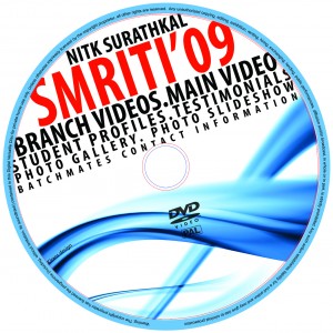 Smriti 09, DVD label