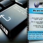 Web club recruitment poster