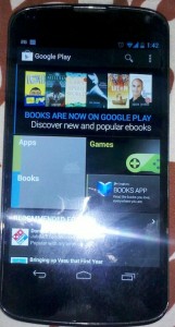 Play store India running on Nexus 4
